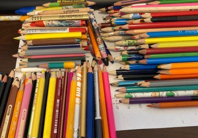 Reciclarea creioanelor colorate